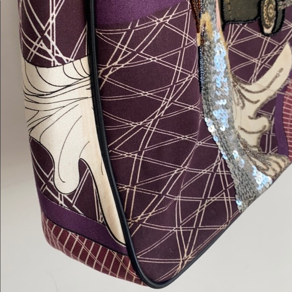 Prezzo Purple Ocean Drive Embellished Prezzo Purse - Picture 6 of 11